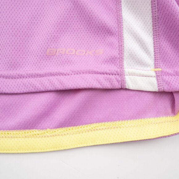 BROOKS Revelation Tee pink athletic running shirt size M - Picture 5 of 9